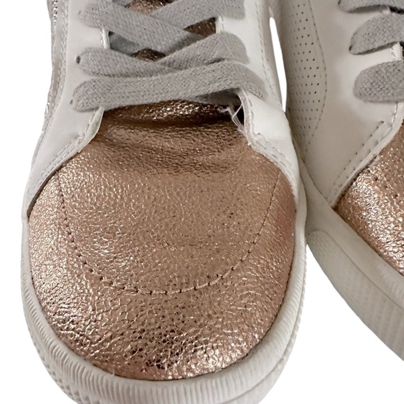 DOLCE VITA ZONYA COPPER AND WHITE LEATHER SNEAKERS SIZE 9 - Picture 9 of 14